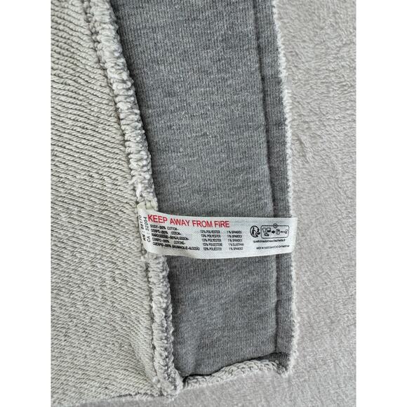 Free People Movement Gray Free Spirit Tunic Hoodie Sweatshirt Small Oversized - Picture 7 of 9